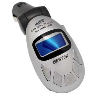 BESTEK FM transmitter car  player USB wireless remote control SD 