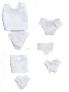 dollhouse miniature DOLL UNDERWEAR CLOTHING 1.12 WHITE FITS TOWN 