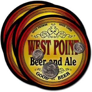  West Point, GA Beer & Ale Coasters   4pk 