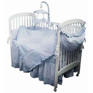  Sherbert Blue Crib Bedding: Baby