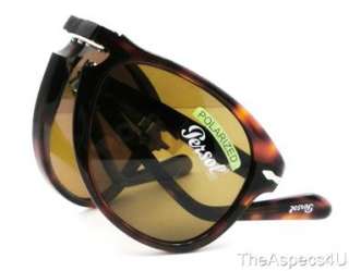 NWT PERSOL 714 SUNGLASSES FOLDING 24/57 SIZE 54 100% AUTHENTIC AND NEW 