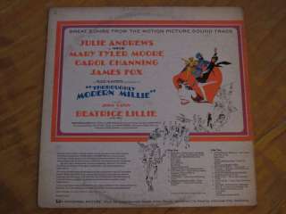 Throughly Modern Millie OST Julie Andrews 1967 DL 71500  