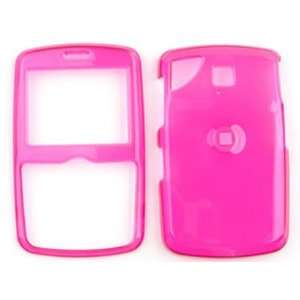  Pantech Reveal c790 Transparent Hot Pink Hard Case/Cover 