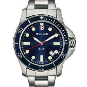  Wenger® Battalion III Diver Watch, Ladies Blue Wenger 