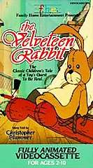 The Velveteen Rabbit VHS, 1998  