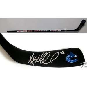  Kyle Wellwood Vancouver Canucks Signed Stick Sports 