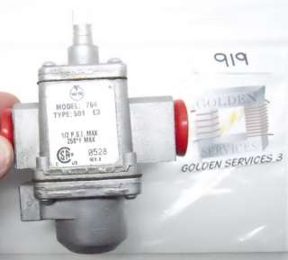 White Rodgers Gas Safety Valve 764 (no knob)  