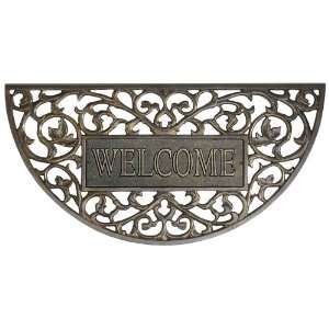  Welcome Filigree Arch Mat in French BronzeWhitehall 05018 