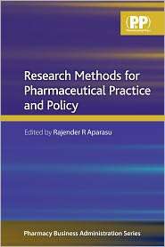 Research Methods for Pharmaceutical Practice and Policy, (0853698805 