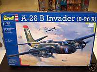 REVELL 1/72 A 26 B INVADER B 26B MODEL KIT US BOMBER  