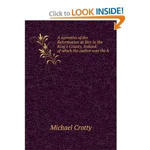   County, Ireland of which the author was the h Michael Crotty Books