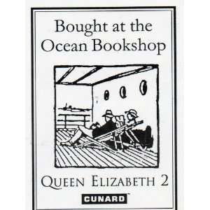  Collectible Book Plate: Bought at the Ocean Bookshop 