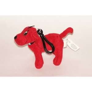  Clifford The Big Red Dog Mini Plush with Clip (6) Toys & Games