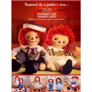  Dakin Raggedy Ann & Andy Sign/Poster   Large: Home 