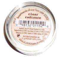   Escentuals CLEAR RADIANCE All Over Face Color .85g 098132176038  