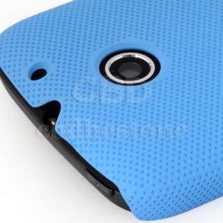 Skyblue Hard Rubber Mesh Case Cover for Huawei Ascend II/C8650 Sonic 