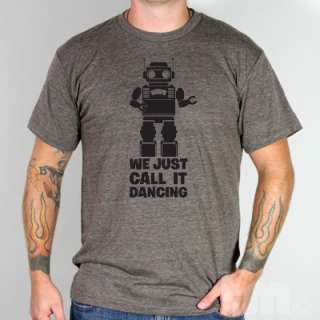 THE ROBOT DANCE Funny American Apparel TR401 T Shirt  