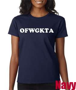 OFWGKTA Odd Future Tyler Creator Ladies Tee Shirt Swag Hip Hop Wolf 