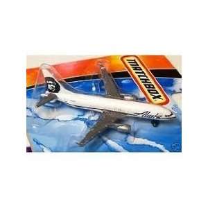  Matchobx Alaska Airlines Boeing 737 Diecast Airplane: Toys 