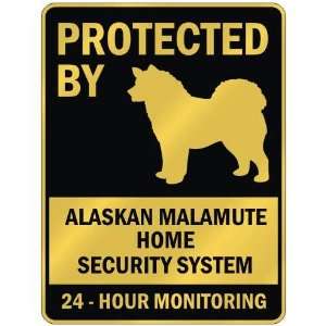   ALASKAN MALAMUTE HOME SECURITY SYSTEM  PARKING SIGN DOG: Home