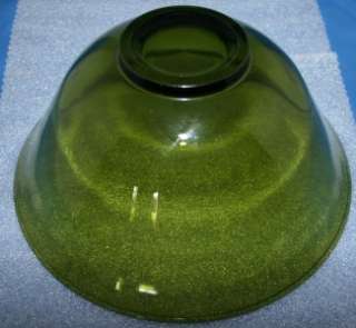 Vtg Green Depression? Glass Mixing Salad Bowl.Glassware  