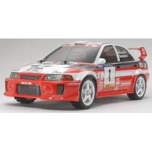   : Tamiya   1/10 Mitsubishi Lancer Evo V WRC (R/C Cars): Toys & Games