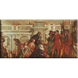 The Family of Darius before Alexander 30x15 Streched Canvas Art by 