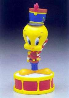 Goebel Looney Tunes Tweety Little Drummer Boy Bird  