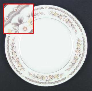 Dinner plate shown to depict pattern. Not for sale in this auction.