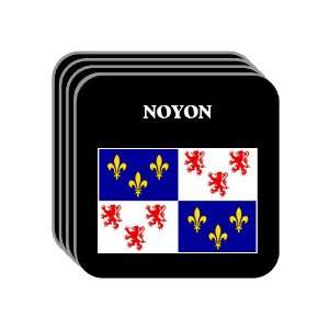  Picardie (Picardy)   NOYON Set of 4 Mini Mousepad 