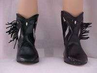 Black Cowgirl Boots / Cowboy Boots fits My Twinn  