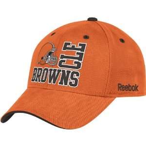  Reebok Cleveland Browns Structured Hat Size Adjustable 