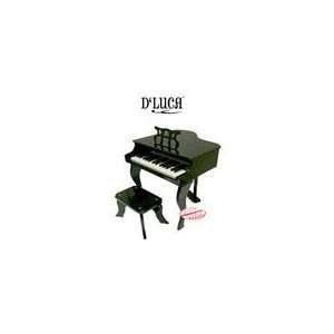   BABY GRAND PIANO WITH BENCH BLACK DLBGP BK: Musical Instruments