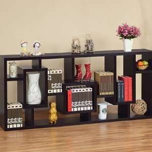   Unique Bookcase / Display Cabinet in Red Cocoa Furniture & Decor