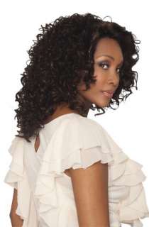 Vivica A. Fox Pure Stretch Cap Deeep Lace Front Shirley Temple Curls 