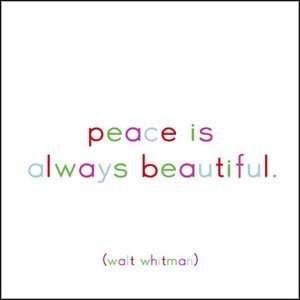  Peace is Always Beautiful Holiday Card 10 Pk: Sports 