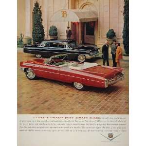   Convertible Sedan Auto Car Doorman   Original Print Ad