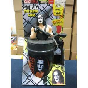  WCW Sting Talking Mug distributed by Funomenon 1999 Toys 