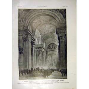  Ceremony Pantheon French Honour Malleterre Print 1919 