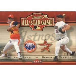   Ryan Roger Clemens Fleer Houston All Star Game: Sports Collectibles