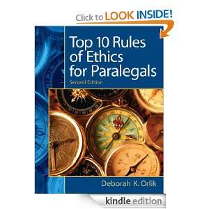   Paralegals (2nd Edition) Deborah K. Orlik  Kindle Store