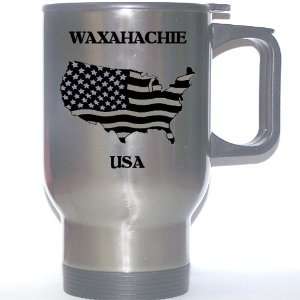  US Flag   Waxahachie, Texas (TX) Stainless Steel Mug 