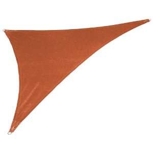  Coolaroo Custom Triangle Shade Sail, Terracotta, 12 by 12 