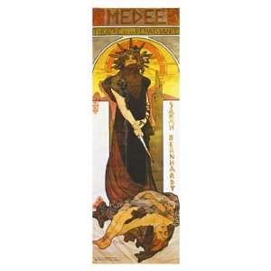  Medee   Poster by Alphonse Mucha (12x36)