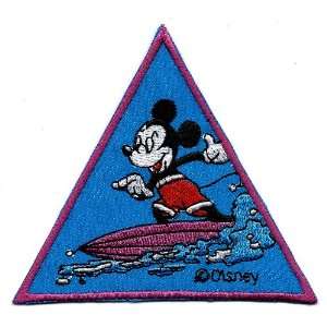 Mickey Mouse   surfing on a wave   hang ten   surfs up   surfboard 