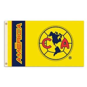  Club America 3 Foot x 5 Foot Flag with Grommets Sports 