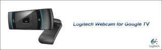 Logitech TV Cam Webcam for Google TV HD Widescreen 097855071491  