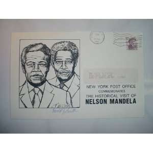   Commerates The Historical Visit of Nelson Mandela & NYC Mayor Dinkins
