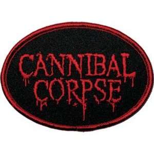  CANNIBAL CORPSE LOGO EMBROIDERED PATCH