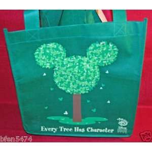  Disney Go Green Tote Bag Set of 4